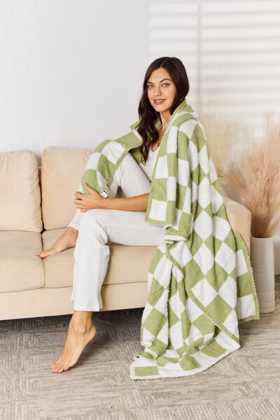 Avi Checkered Throw Blanket